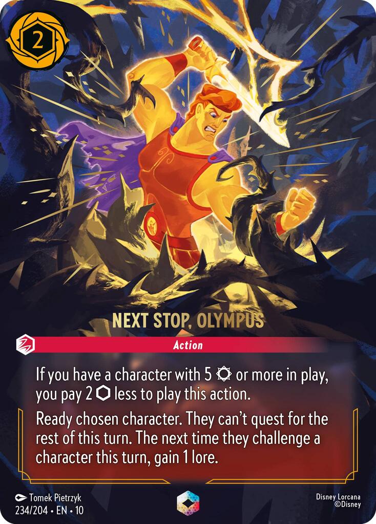 Next Stop, Olympus (Enchanted) (234/204) [Whispers in the Well] | Total Play