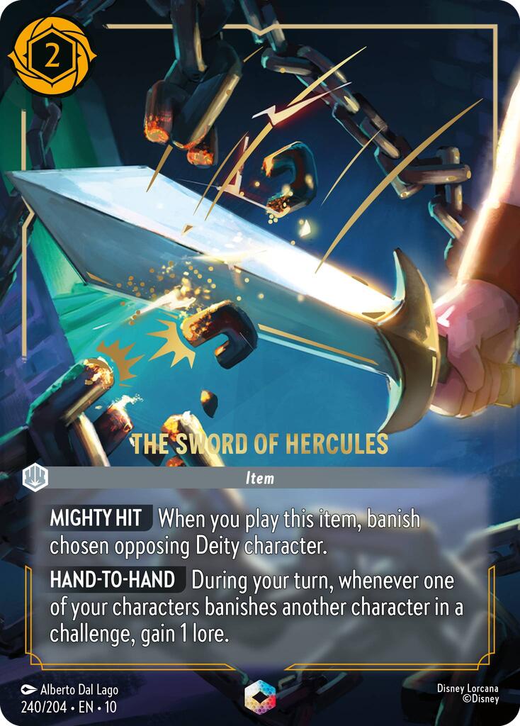 The Sword of Hercules (Enchanted) (240/204) [Whispers in the Well] | Total Play