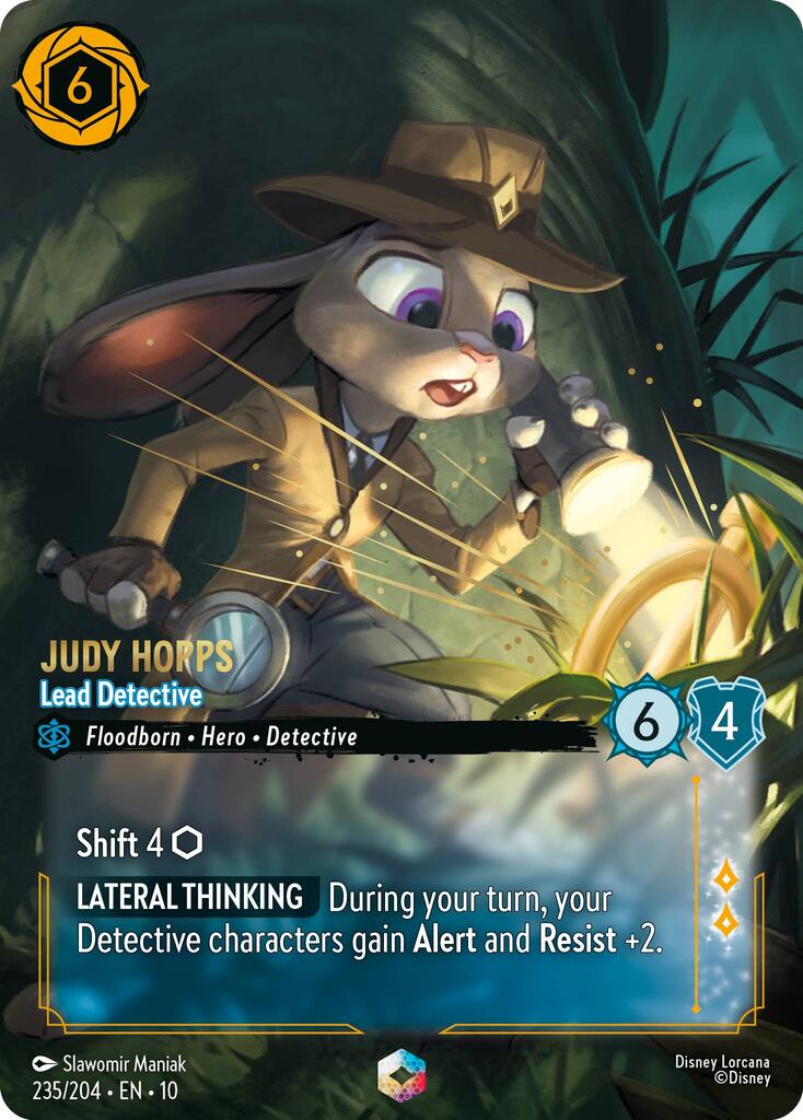 Judy Hopps - Lead Detective (Enchanted) (235/204) [Whispers in the Well] | Total Play