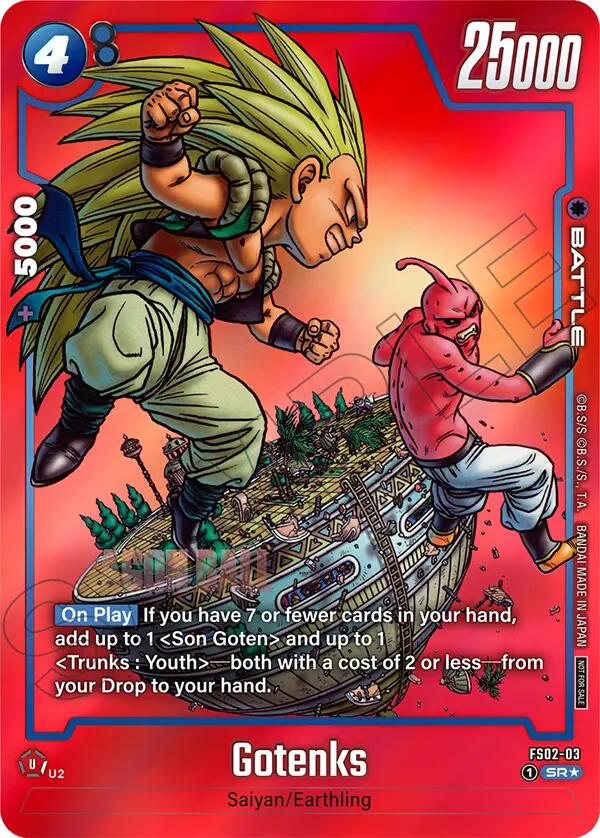 Gotenks (FS02-03) (Limited Pack MANGA Version 02) [Fusion World Promotion Cards] | Total Play