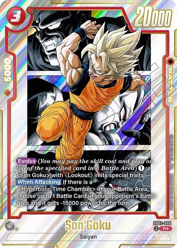 Son Goku (SB02-004) (Alternate Art) [Manga Booster 02] | Total Play