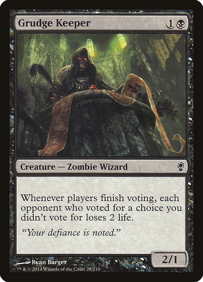 Grudge Keeper [Conspiracy] | Total Play