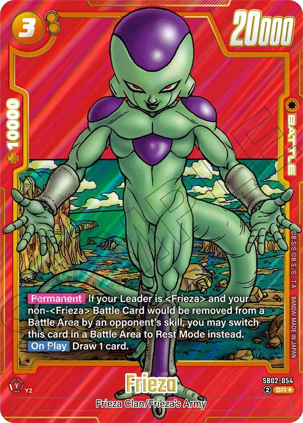 Frieza (SB02-054) (Alternate Art) [Manga Booster 02] | Total Play