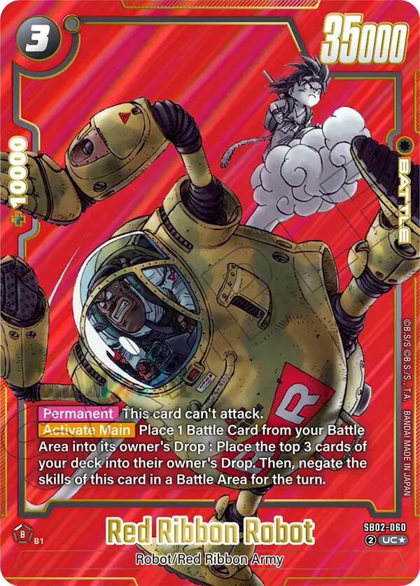 Red Ribbon Robot (Alternate Art) [Manga Booster 02] | Total Play