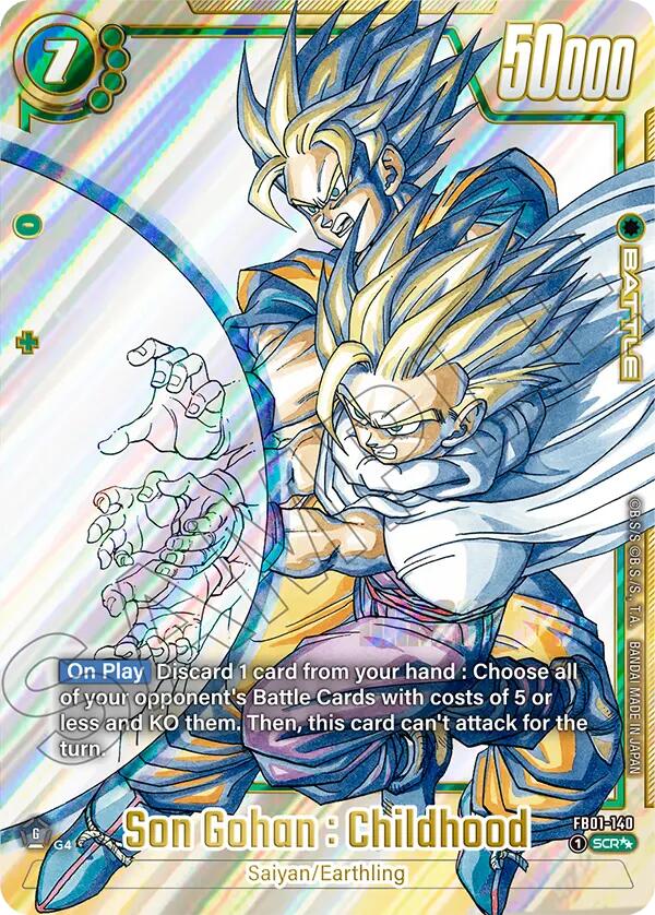 Son Gohan : Childhood (FB01-140) [Manga Booster 02] | Total Play