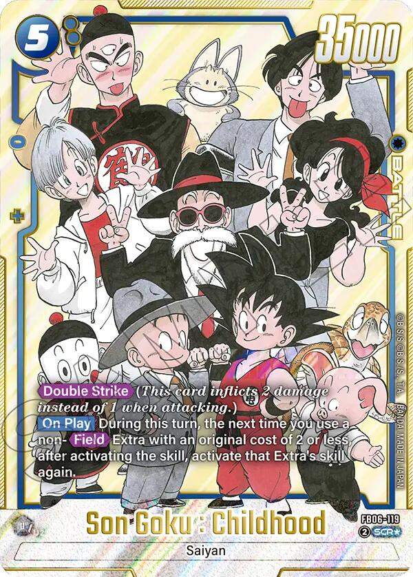 Son Goku : Childhood (FB06-119) [Manga Booster 02] | Total Play