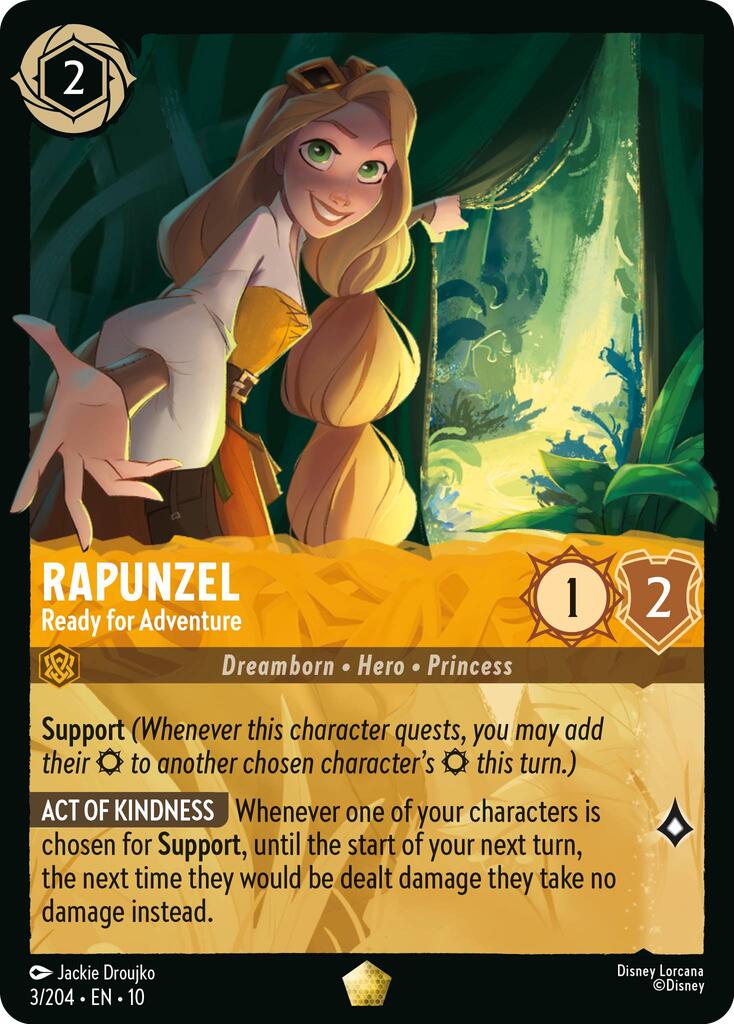 Rapunzel - Ready for Adventure (3/204) [Whispers in the Well] | Total Play