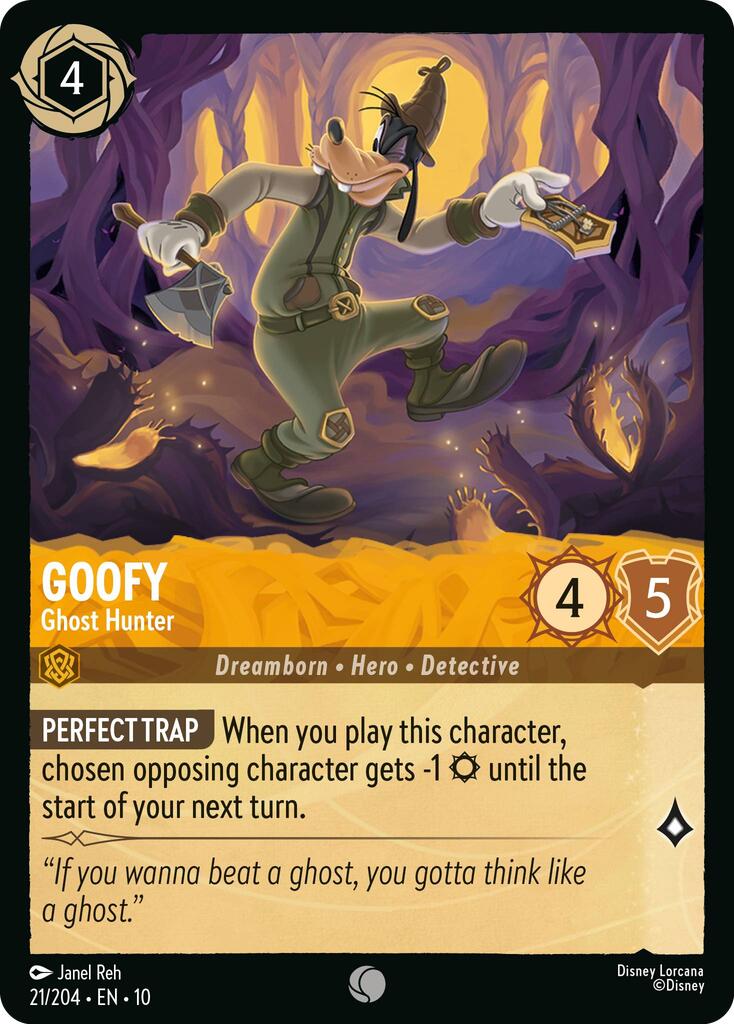 Goofy - Ghost Hunter (21/204) [Whispers in the Well] | Total Play