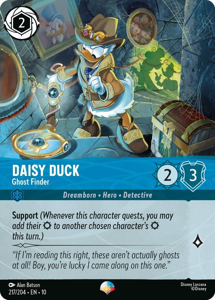 Daisy Duck - Ghost Finder (Epic) (217/204) [Whispers in the Well] | Total Play