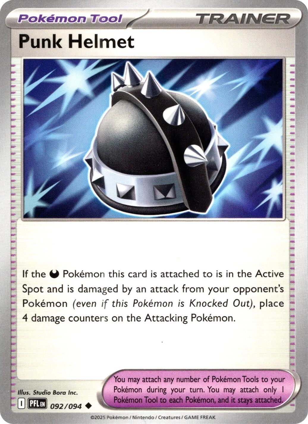 Punk Helmet (092/094) [Mega Evolution: Phantasmal Flames] | Total Play