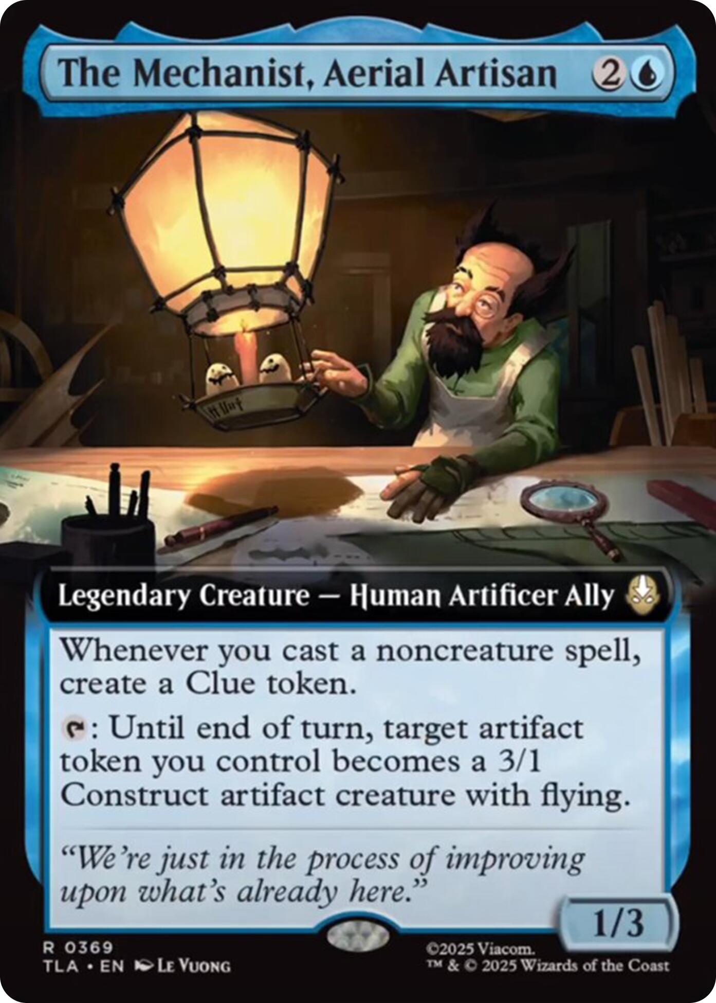 The Mechanist, Aerial Artisan (Extended Art) [Avatar: The Last Airbender] | Total Play