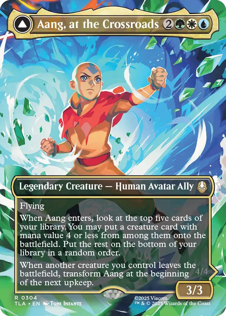 Aang, at the Crossroads (Borderless) [Avatar: The Last Airbender] | Total Play