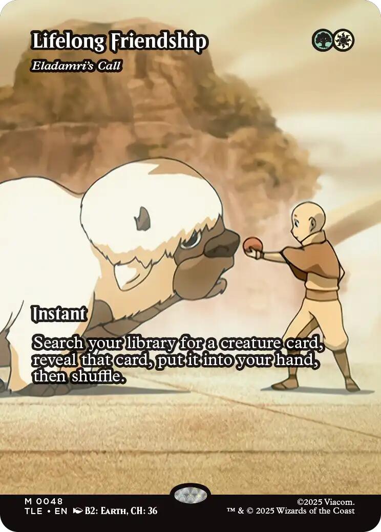 Lifelong Friendship - Eladamri's Call (Borderless) [Avatar: The Last Airbender: Eternal-Legal] | Total Play