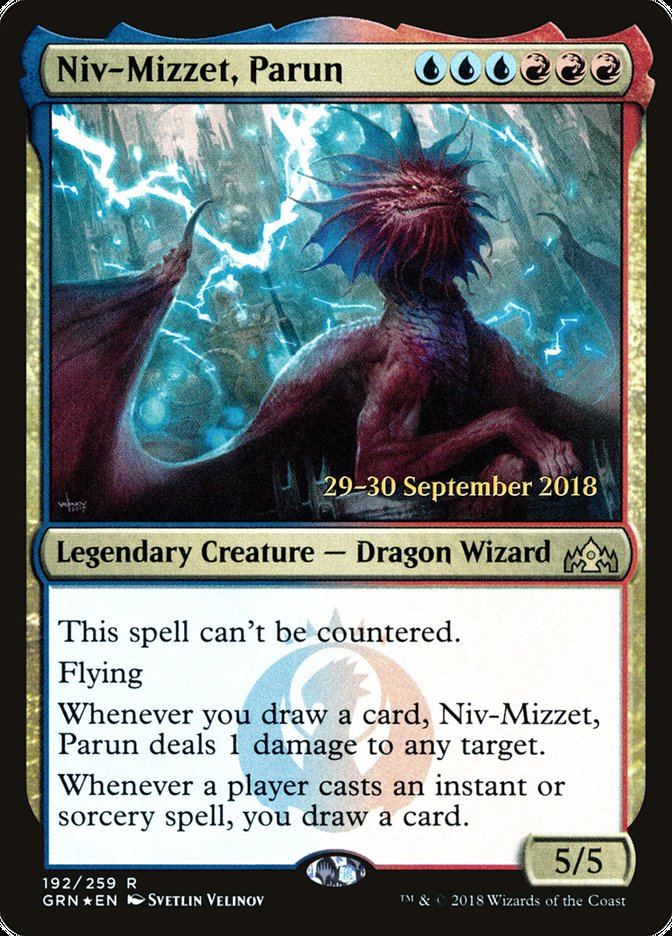 Niv-Mizzet, Parun [Guilds of Ravnica Prerelease Promos] | Total Play