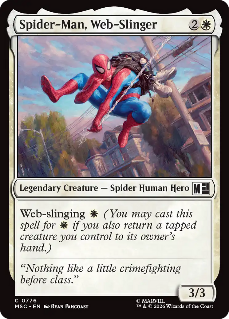Spider-Man, Web-Slinger [Marvel Super Heroes Commander] | Total Play