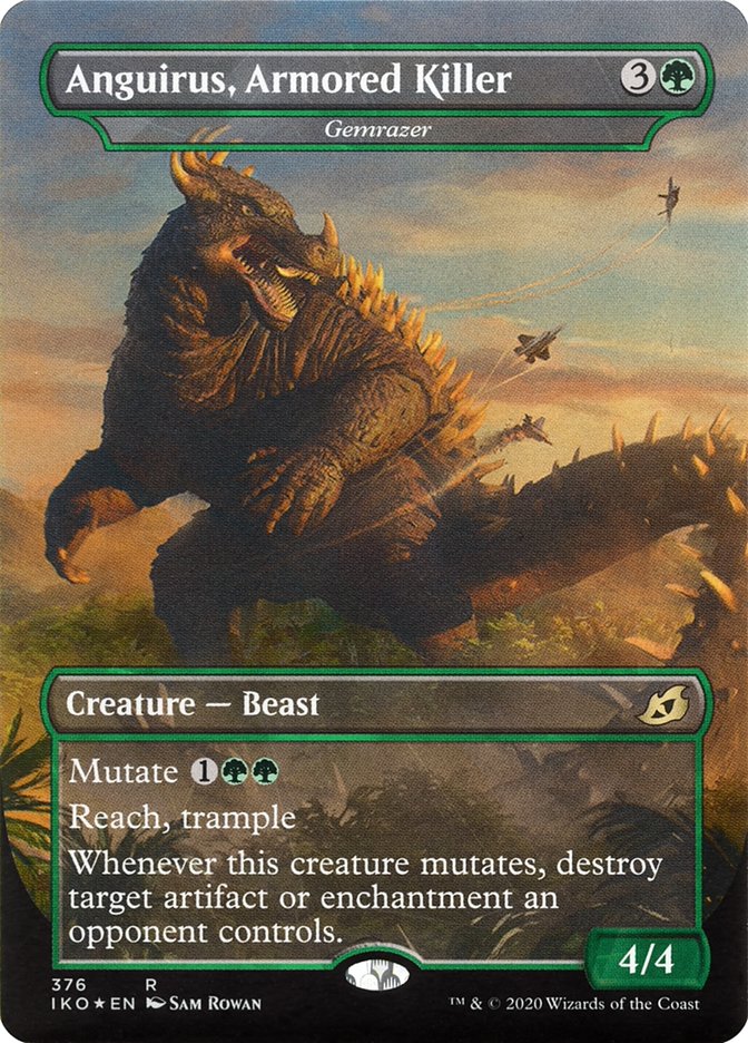 Gemrazer - Anguirus, Armored Killer (Extended Art) [Ikoria: Lair of Behemoths] | Total Play