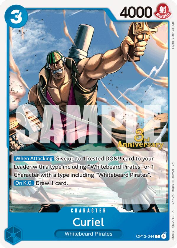 Curiel [Carrying On His Will: 3rd Anniversary Tournament Cards] | Total Play