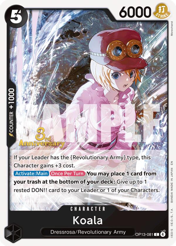 Koala [Carrying On His Will: 3rd Anniversary Tournament Cards] | Total Play