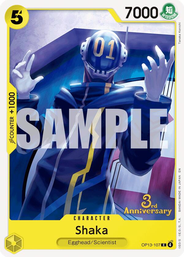 Shaka [Carrying On His Will: 3rd Anniversary Tournament Cards] | Total Play