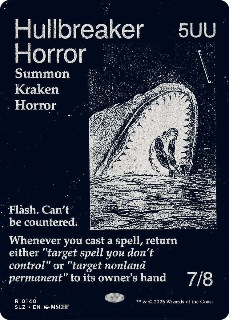 Hullbreaker Horror (0140) [Secret Lair x MSCHF: The Zeta Set] | Total Play