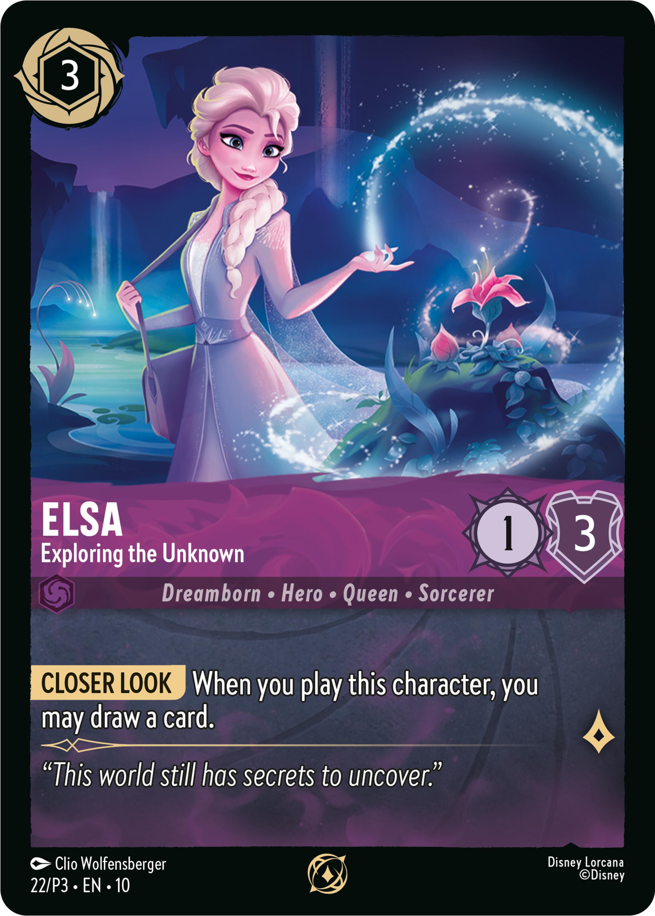 Elsa - Exploring the Unkown (22) [Promo Cards] | Total Play