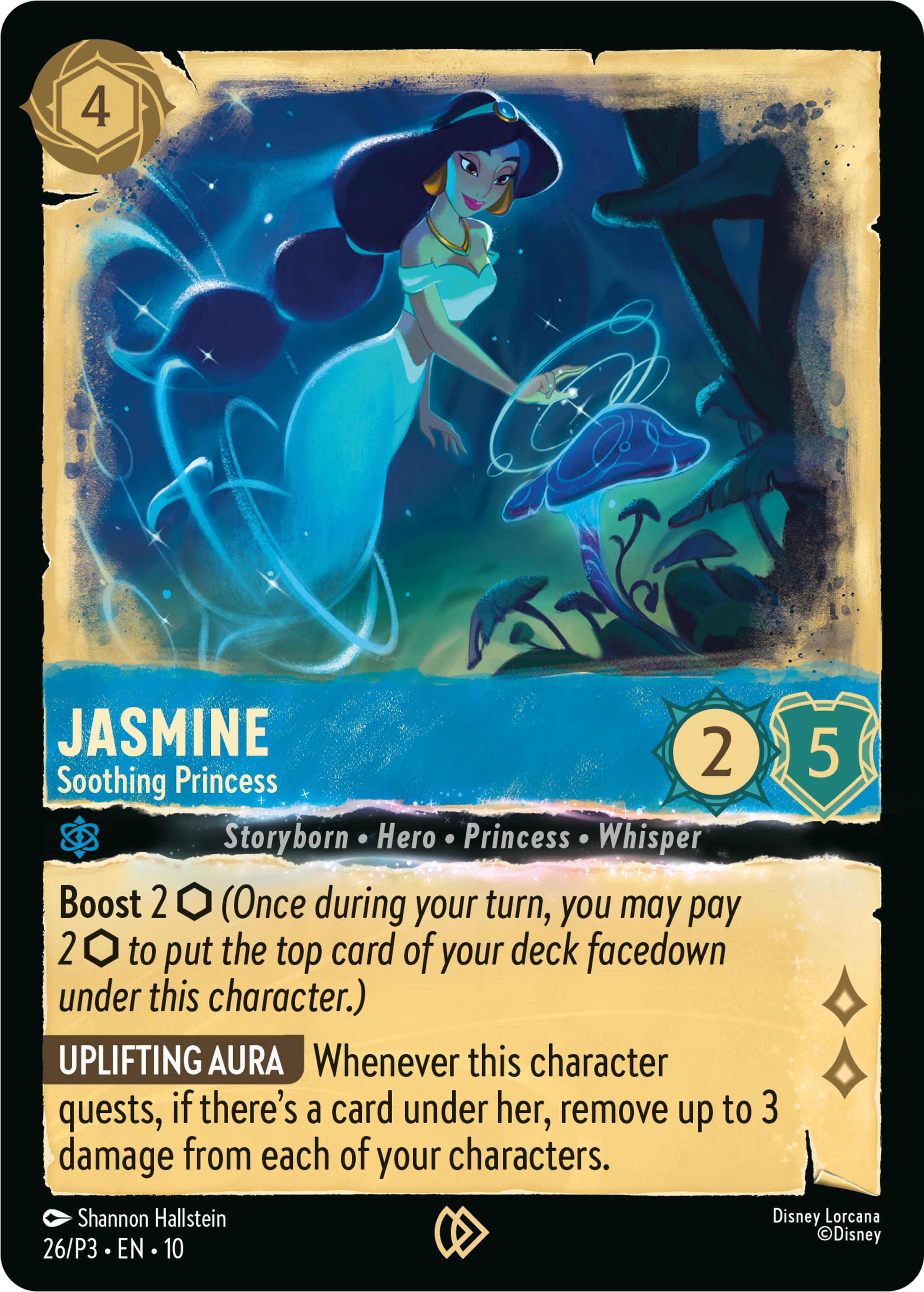 Jasmine - Soothing Princess (26) [Promo Cards] | Total Play