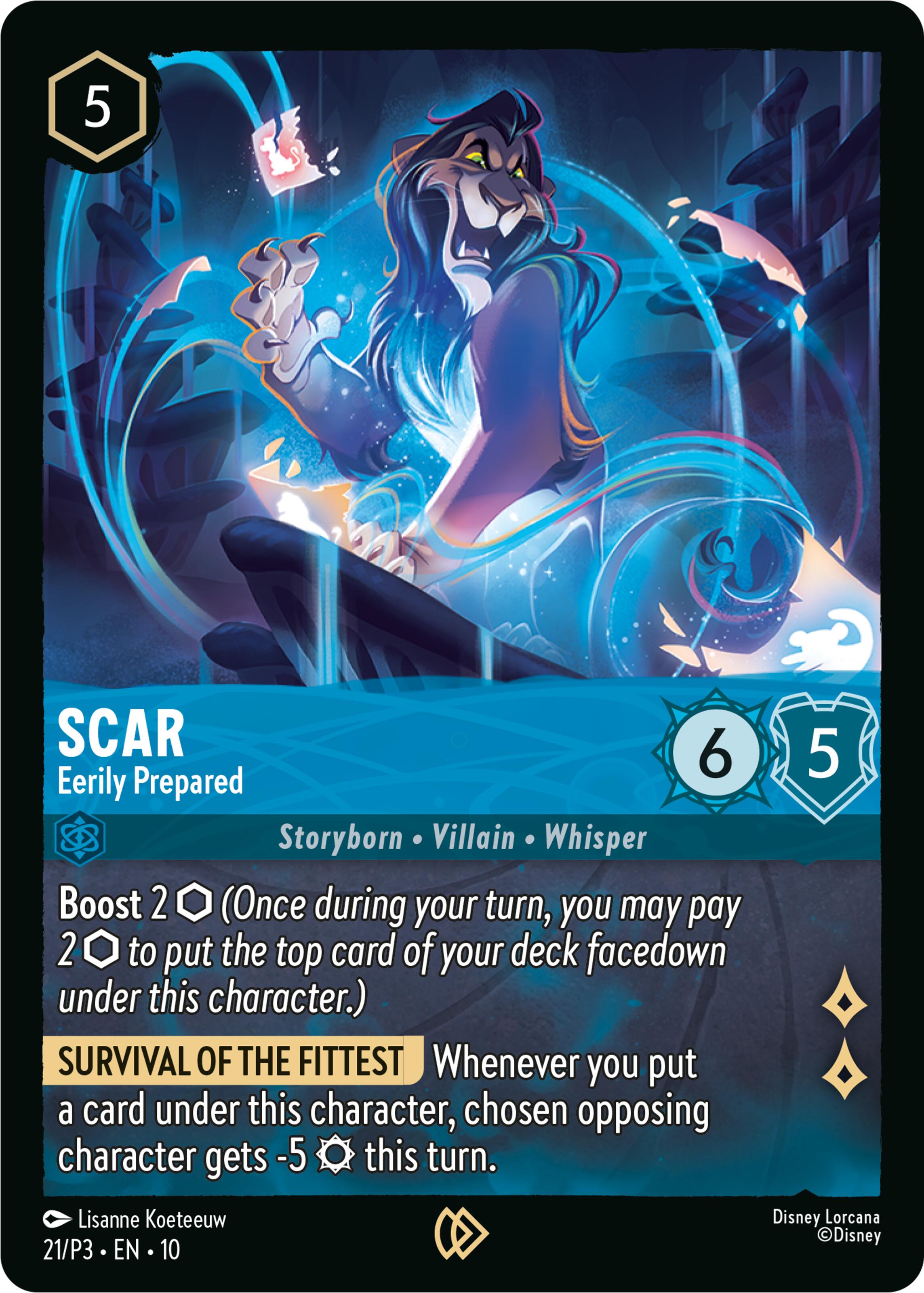 Scar - Eerily Prepared (21) [Promo Cards] | Total Play