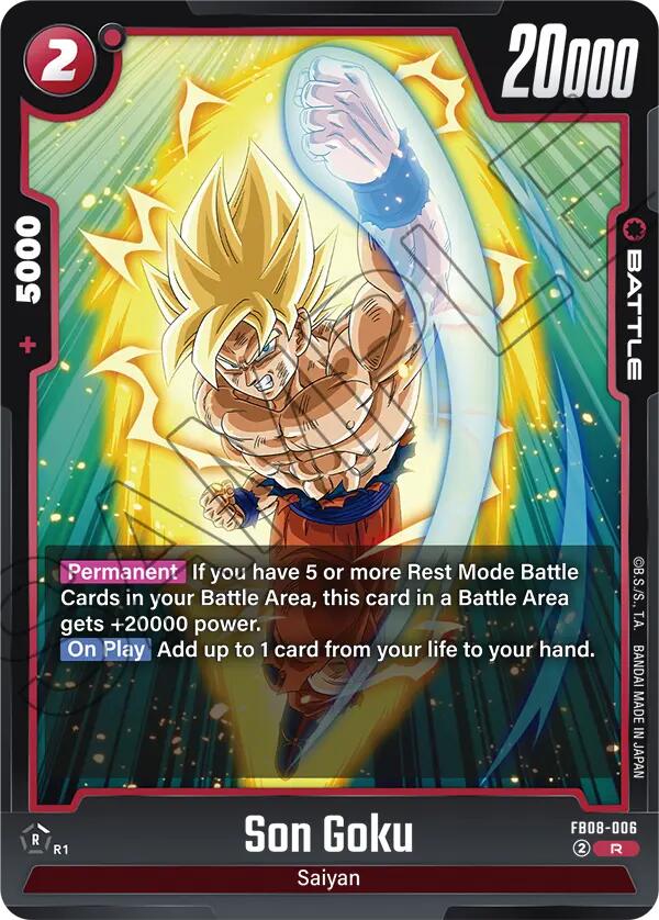 Son Goku (FB08-006) [Saiyan's Pride] | Total Play