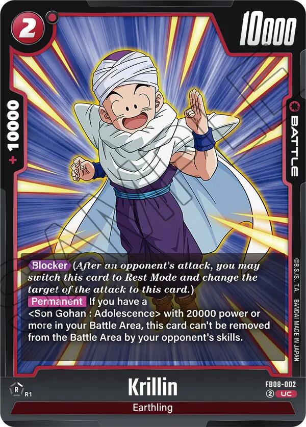 Krillin (FB08-002) [Saiyan's Pride] | Total Play