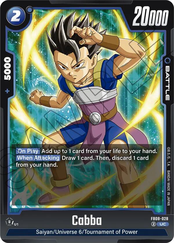 Cabba (FB08-028) [Saiyan's Pride] | Total Play