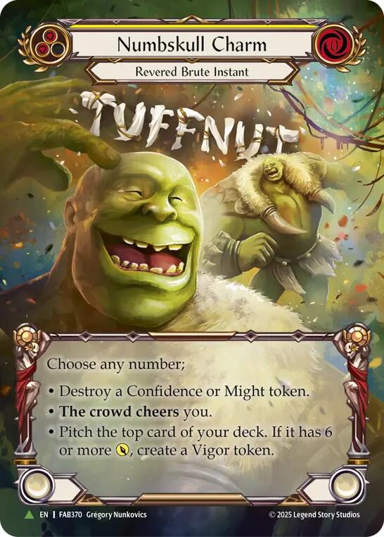 Numbskull Charm [FAB370] (Super Slam)  Cold Foil | Total Play