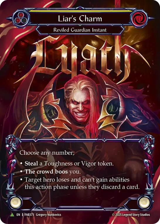 Liar's Charm [FAB373] (Promo)  Cold Foil | Total Play