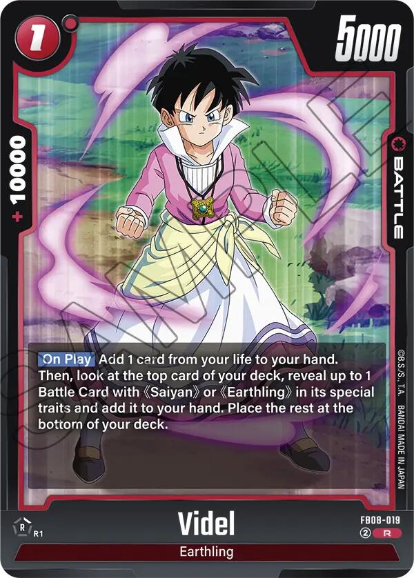 Videl (FB08-019) [Saiyan's Pride] | Total Play