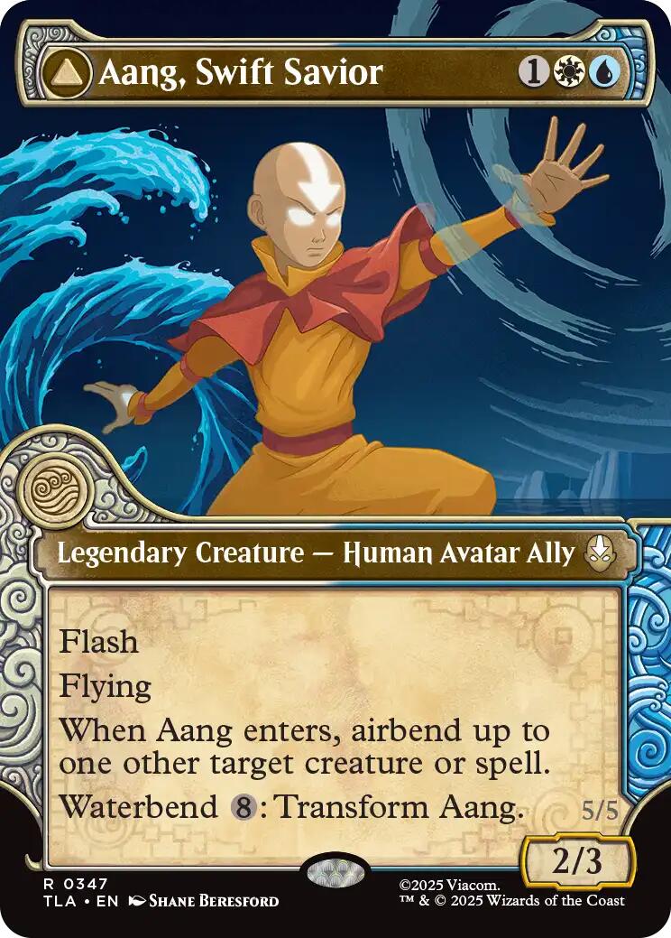 Aang, Swift Savior (Showcase) [Avatar: The Last Airbender] | Total Play