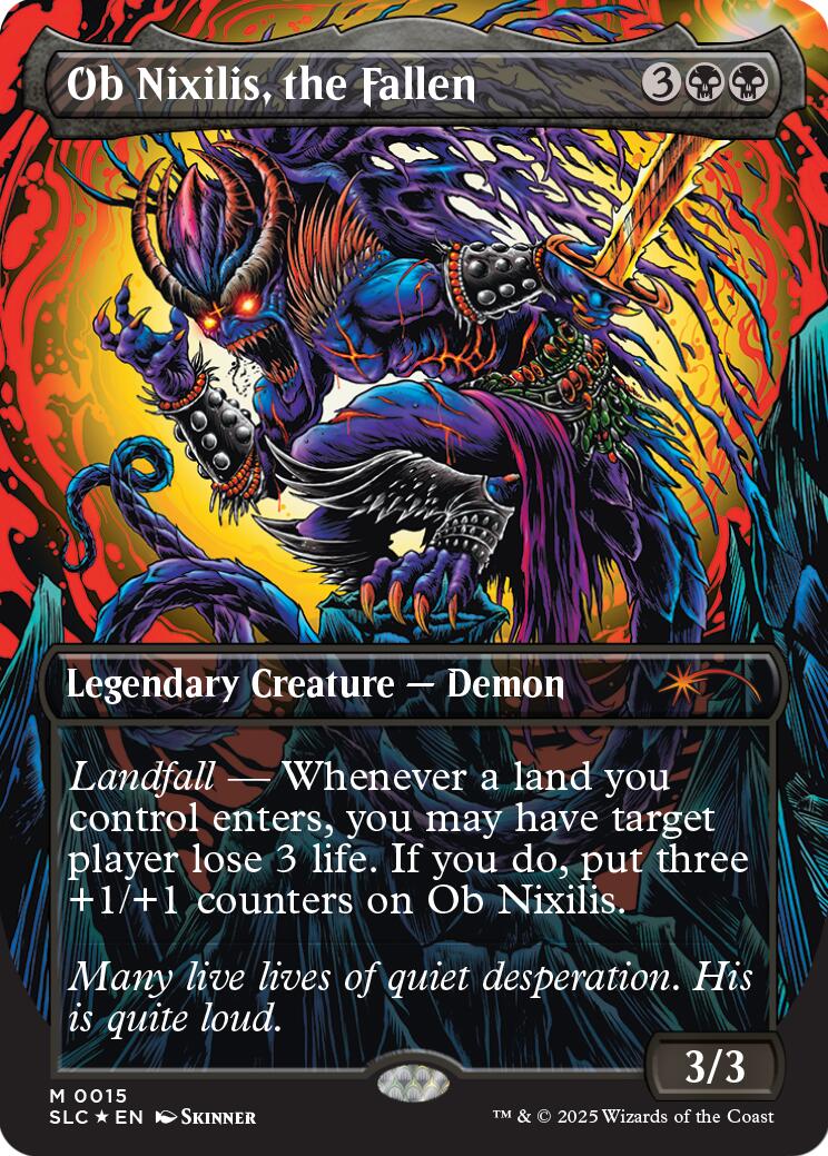 Ob Nixilis, the Fallen (Halo Foil) [Secret Lair Countdown Kit] | Total Play