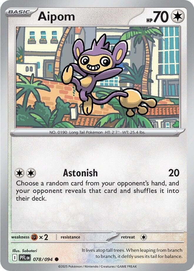 Aipom (078/094) [Mega Evolution: Phantasmal Flames] | Total Play