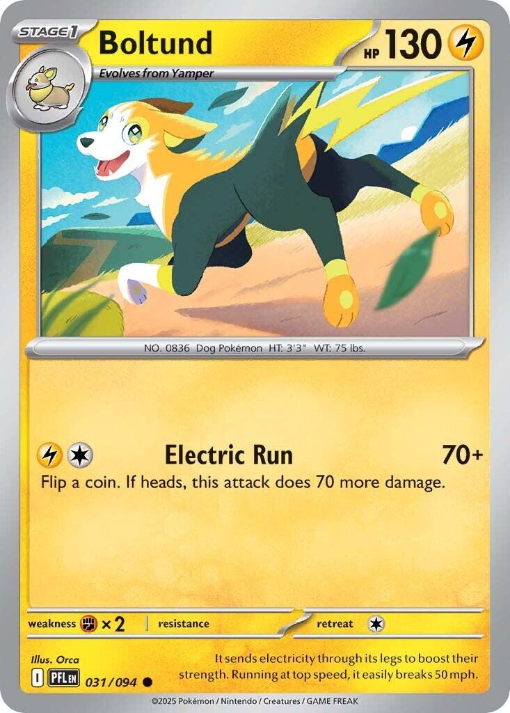 Boltund (031/094) [Mega Evolution: Phantasmal Flames] | Total Play