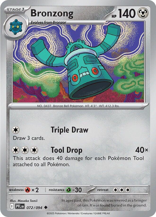 Bronzong (072/094) [Mega Evolution: Phantasmal Flames] | Total Play