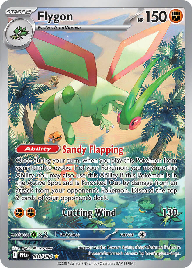 Flygon (101/094) [Mega Evolution: Phantasmal Flames] | Total Play