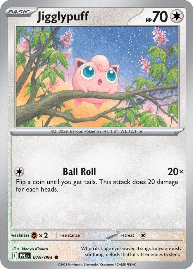 Jigglypuff (076/094) [Mega Evolution: Phantasmal Flames] | Total Play