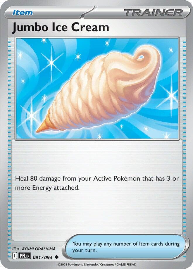 Jumbo Ice Cream (091/094) [Mega Evolution: Phantasmal Flames] | Total Play