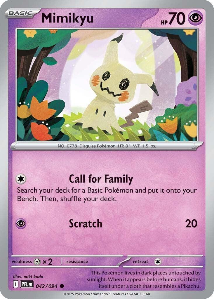Mimikyu (042/094) [Mega Evolution: Phantasmal Flames] | Total Play