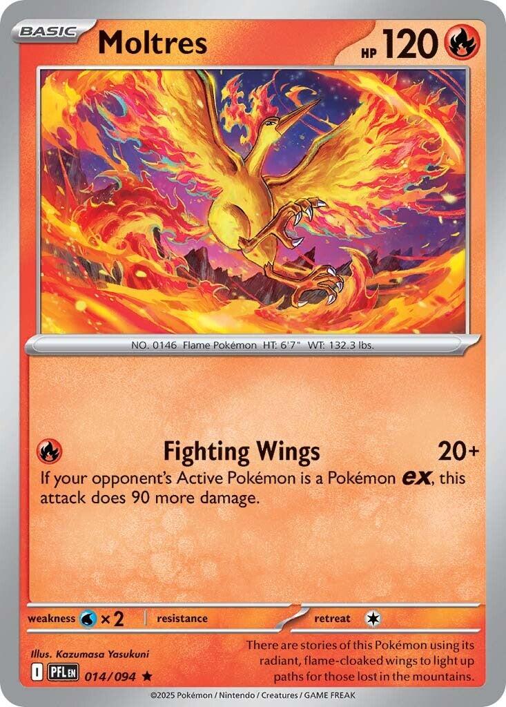 Moltres (014/094) [Mega Evolution: Phantasmal Flames] | Total Play