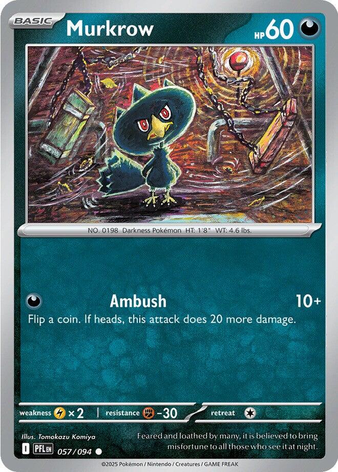 Murkrow (057/094) [Mega Evolution: Phantasmal Flames] | Total Play