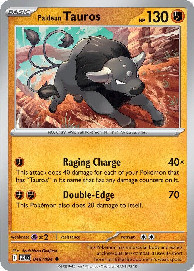 Paldean Tauros (048/094) [Mega Evolution: Phantasmal Flames] | Total Play