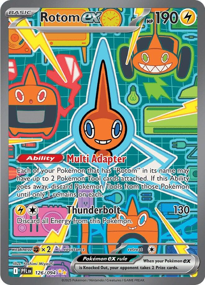 Rotom ex (126/094) [Mega Evolution: Phantasmal Flames] | Total Play