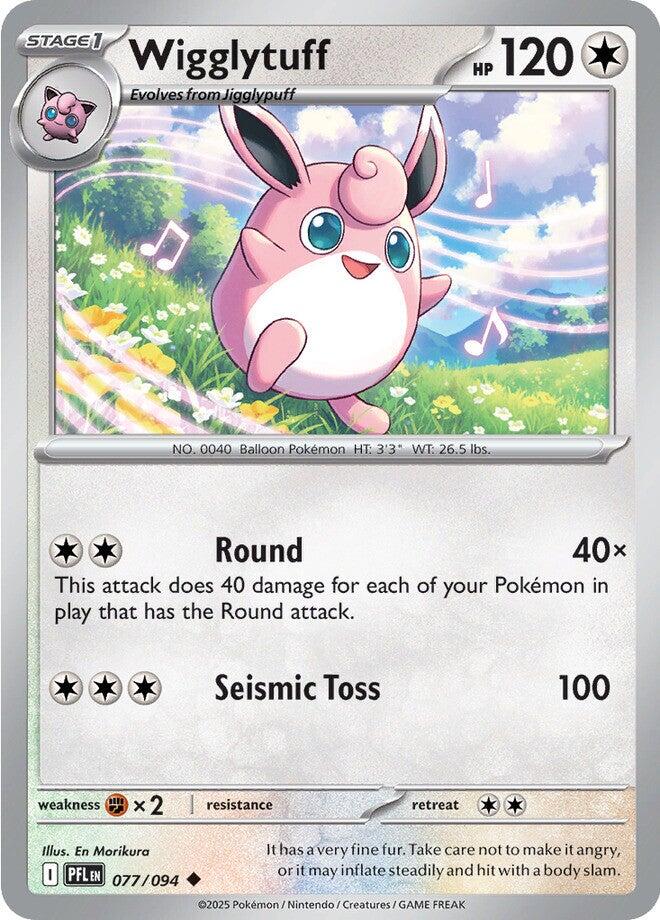 Wigglytuff (077/094) [Mega Evolution: Phantasmal Flames] | Total Play