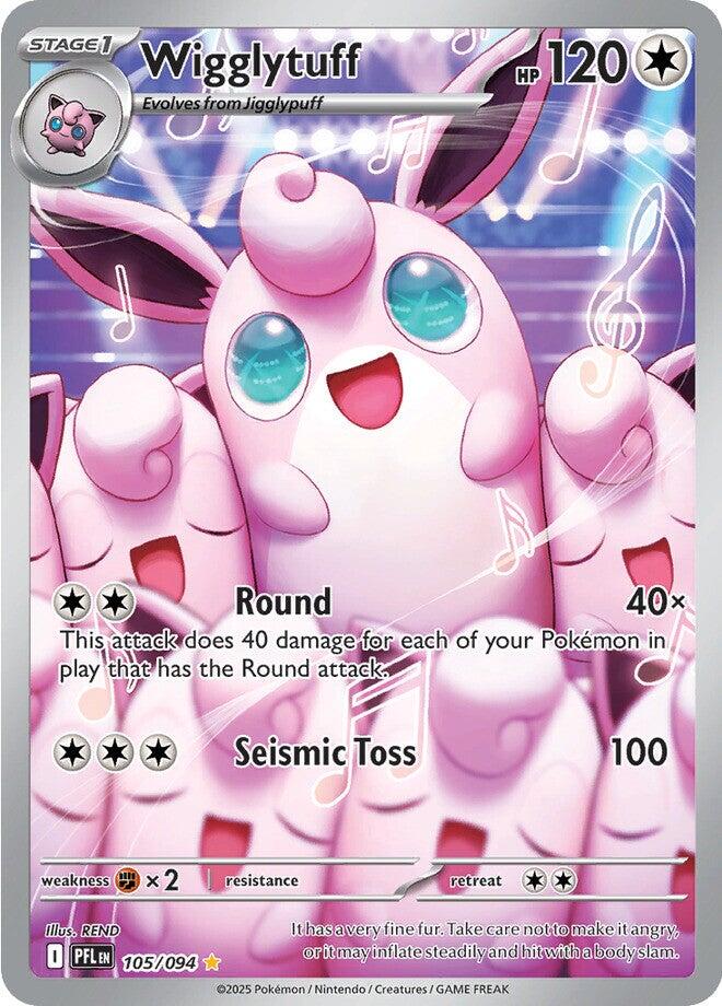 Wigglytuff (105/094) [Mega Evolution: Phantasmal Flames] | Total Play