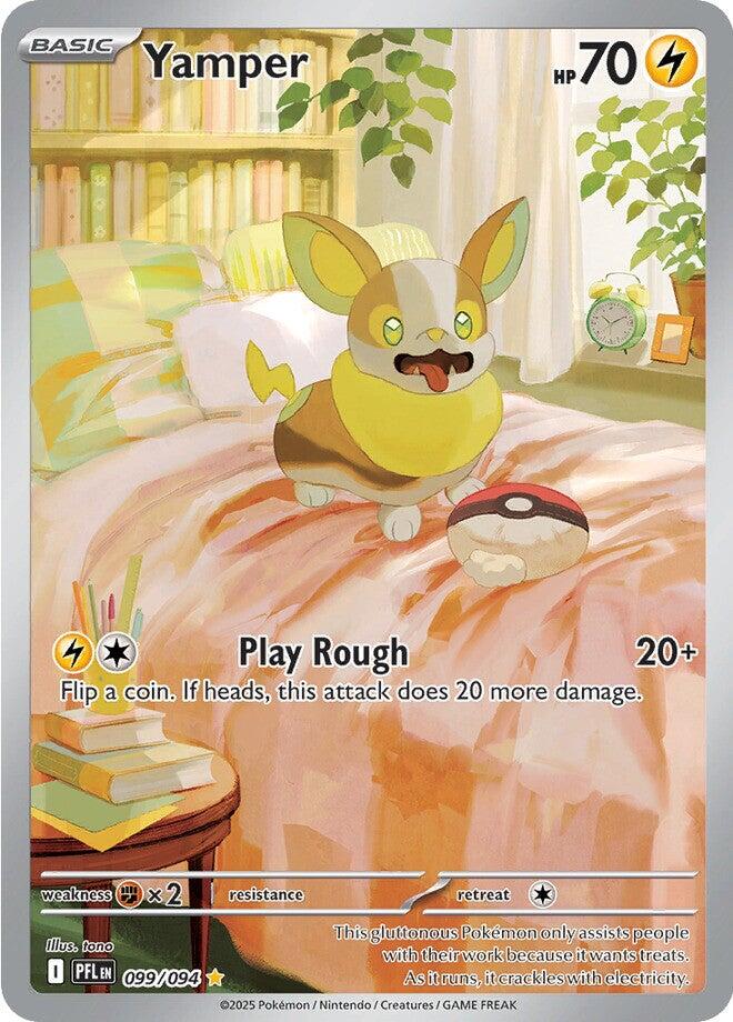 Yamper (099/094) [Mega Evolution: Phantasmal Flames] | Total Play