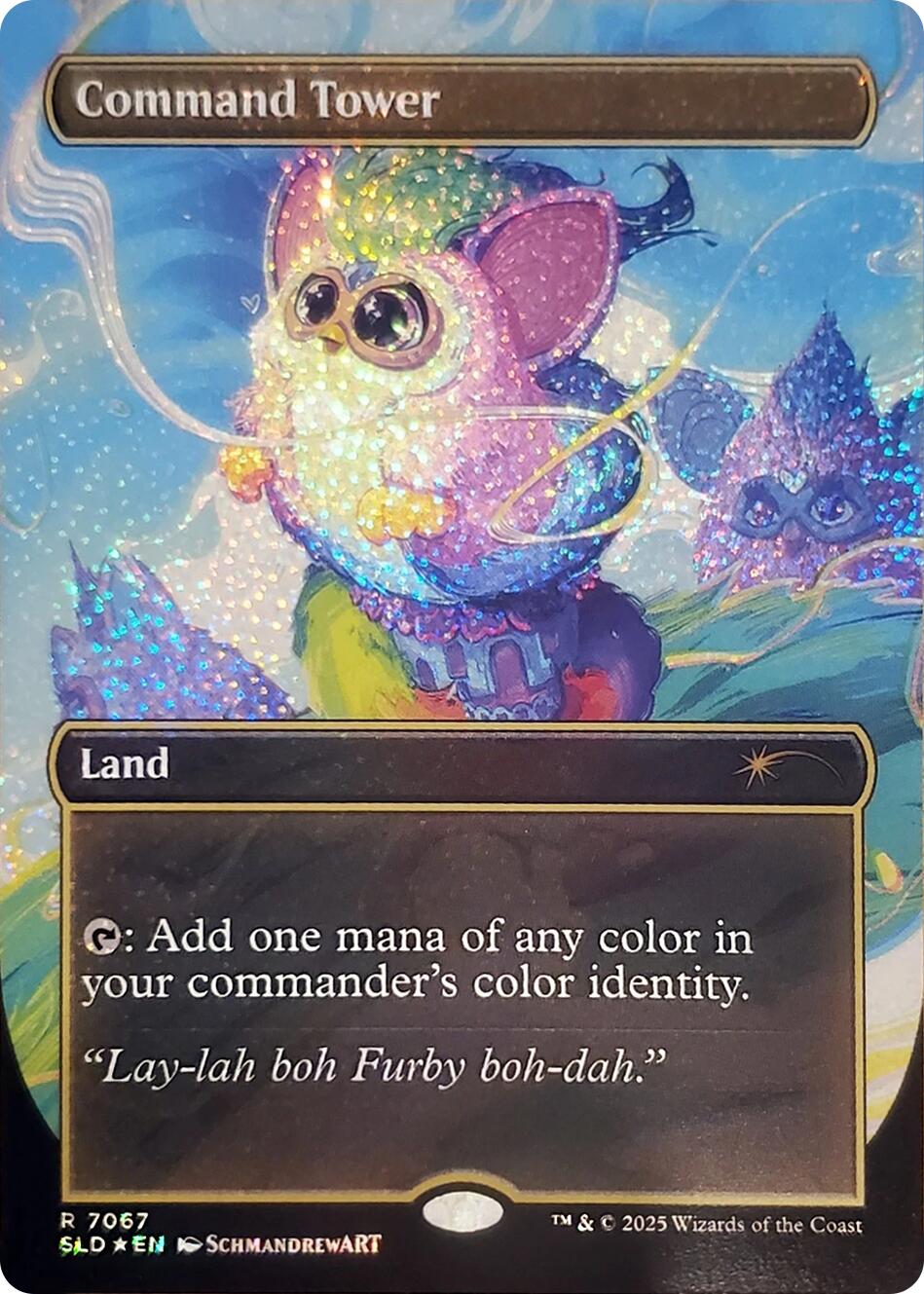 Command Tower (7067) (Confetti Foil) [Secret Lair Drop Series] | Total Play